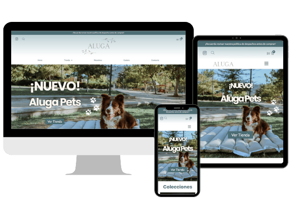 Diseño Responsive para Aluga