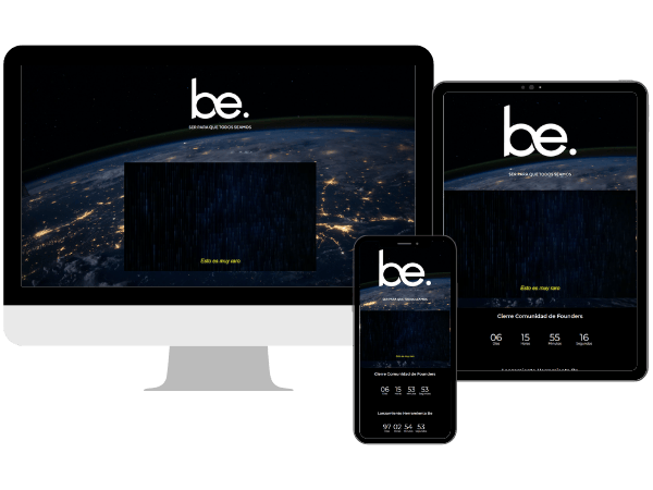 Diseño Responsive para Be