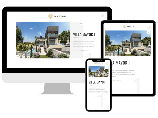 Diseño Responsive para Naxxar